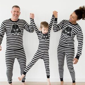 Hanna Andersson Adult Star Wars Striped Pajamas Set Darth Vader Size Medium